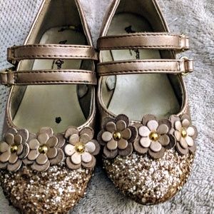 Toddler Girls Rose Gold Self Esteem Shoes 9T